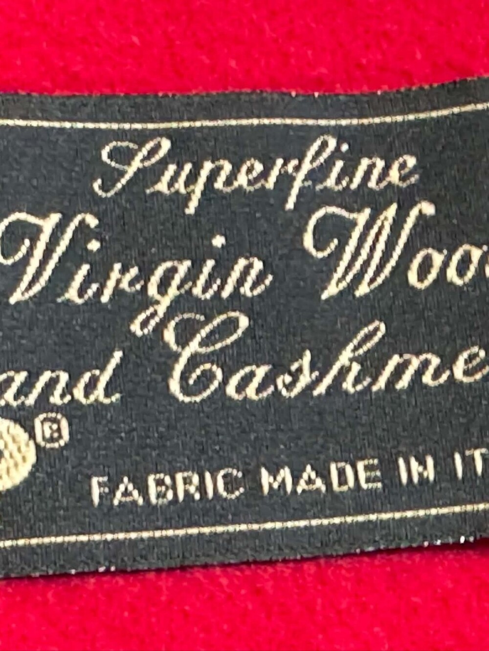 Vintage Stunning Wool/cashmere Classic Red Wool Blend Women's Coat Sz M - Picture 3 of 9